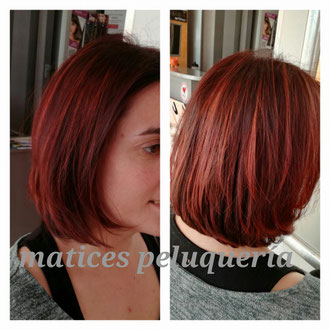 Color, Mechas, Contrastes, Iluminación, Corte, Cabello