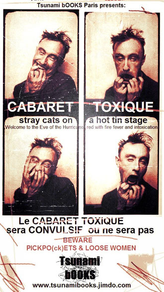 CABARET TOXIQUE Tsunami bOOKS Paris henrik-aeshna