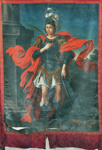 Parata (Castagniccia) - San Gavino - bannière de procession