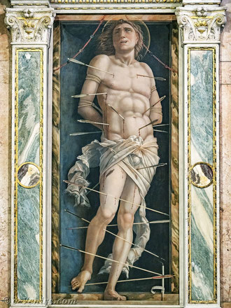 Venise - Ca' d'Oro - Mantegna - Saint Sébastien