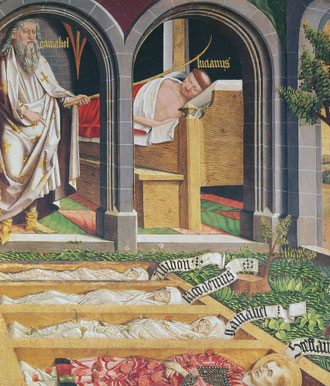 Michael Pacher 1470 Retable de Saint Etienne - Musée de Moulins