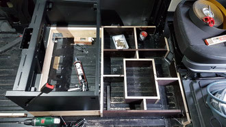 Stellprobe mit erhöhtem Bodenteil