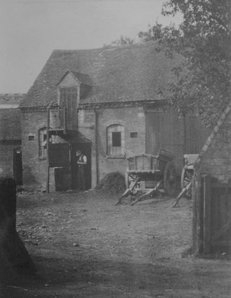 Hyron Hall farmyard (Birmingham Libraries)
