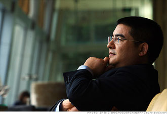 Chen Guang-biao, 42, made a fortune in the demolition business. He pledges to give it all away.