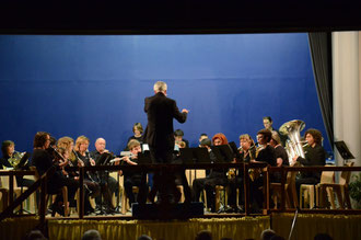 la classe d'orchestre en concert le 17 mars 2012
