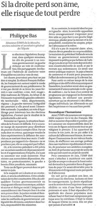 Le Monde, 09.05.2012