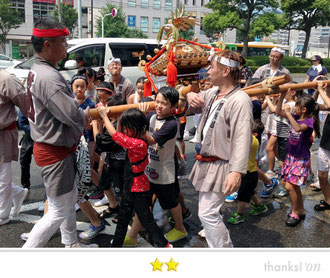 b'さん: 富岡八幡宮例大祭