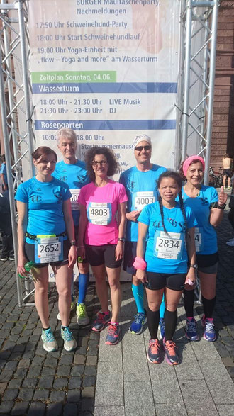 LC80 Goldstadtlaufteam@Mannheim