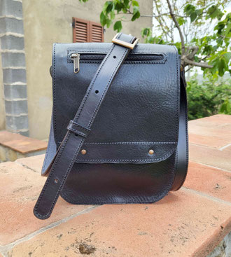 borsetto nero in pelle