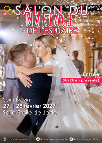 Salon du mariage de l’Estuaire - 27 et 28 Février 2027