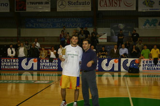Fabrizio Benetti MVP della partita