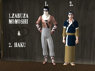 You will need Bon Voyage for Haku`s Kimono to show up !