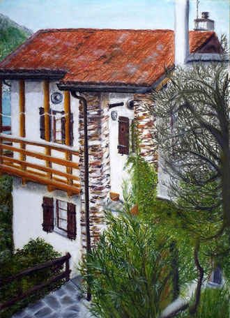 Tessin 2006 - Pastell -plein air-