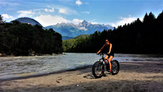 Bike auf Sand