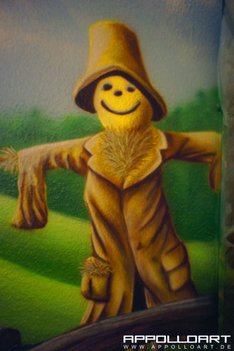 Graffiti im Kinderzimmer und Wohnbereich auch in Kindergärten und Schulen