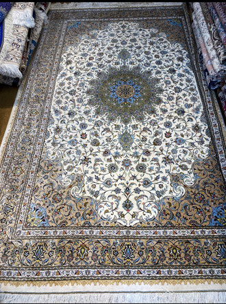 KASHAN(カシャーン)SILK - ペルシャ絨毯 キリム ペルシャンファルシー KASHAN(カシャーン)SILK - ペルシャ絨毯 キリム ペルシャンファルシー