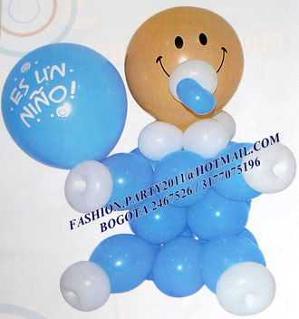 Decoracion en globos con aire e inflados con helio en bogota domicilios
