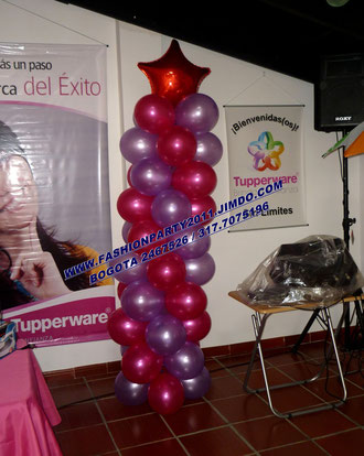 globos burbuja y globos con helio