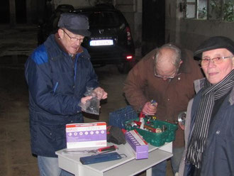 20 février 2013:démontage de lits à l'hôpital de Voiron