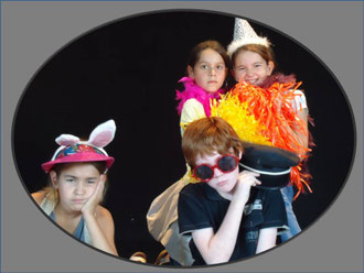 Chloé, Yann, Marion et Léa