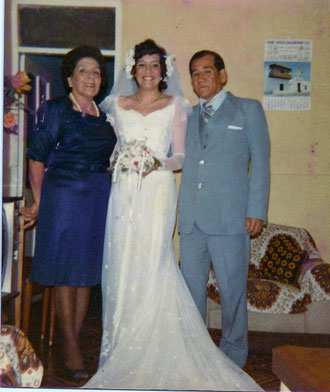 Matrimonio de Nana, 27 Julio de 1984.