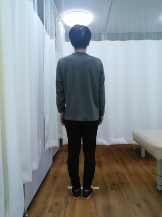 姿勢良い