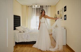 Preparativos novia...
