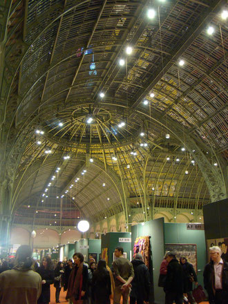 LE SOIR DU VERNISSAGE,SOUS LE DOME DU GRAND PALAIS