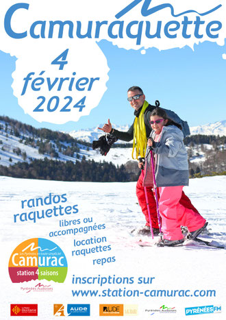 Affiche Camuraquette 2024