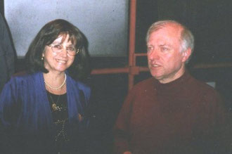 Michèle EJNES REUBEN et Alain LOUVIER. Mars 2003 Salle d'Art Lyrique Conservatoire de Boulogne.