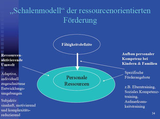 Auszug aus der Dokumentation: Vortrag Prof. Michael Fingerle, Universität Frankfurt/Main