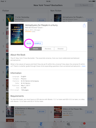 download book from iBooks 