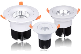 LED Downlights dreh- und schwenkbar oder fix (siehe Downlights)