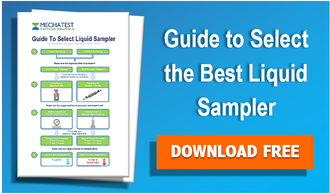 Guide to select best Liquid Sampler by Mechatest - On-Off Liquid Bottle Sampler, Bypass Liquid Bottle Sampler, Back Purge Liquid Bottle Sampler, Needle Purge Liquid Bottle Sampler, Flow Thru Liquid Bottle Sampler, Piston Valve Liquid Bottle Sampler, GC Vi