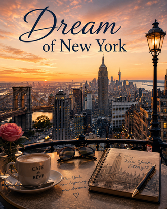 das 24. Buch Dream of New York von Annette Gralke, erschienen Juni 2026