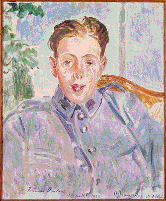 Francis Poulenc en juillet 1920