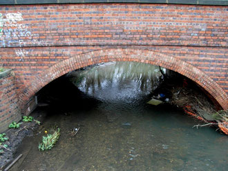 Stechford Bridge, still an important river crossing, carrying a section of the Outer Ring Road, Station Road.