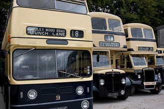 The Transport Museum, Wythall. Photograph by Dr Craig Munro downloaded from flickr under Creative Commons Licence Attribution-Non-Commercial-Share Alike 2.0 Generic. See Acknowledgements.