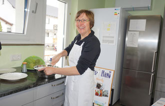 Küchenchefin Christine Hanke