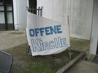 Die Bonhoeffergemeinde versteht sich als "Offene Kirche"