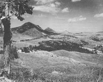 Looking north from Futa Pass