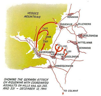 The map of attack