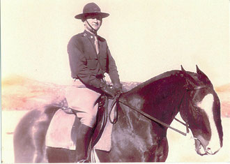 Marty Higgins, 10th Cavalry Jan. 29,1943 (Photo courtesy Higgins Family Collection)