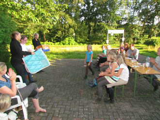 Zeltlager 2012 - Preisverleihung