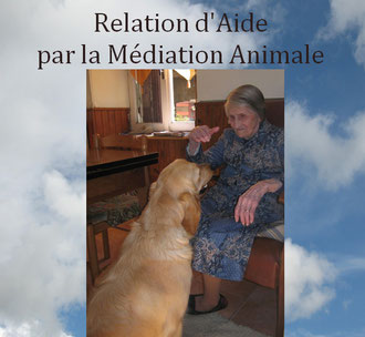 médiation animale personne âgée avec un chien