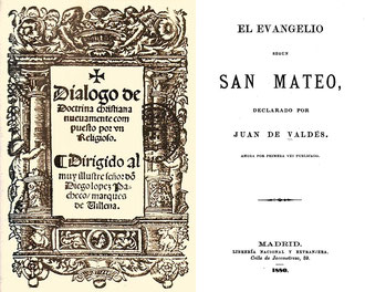 Juan de Valdés 1529, Dialogo doctrina christiana