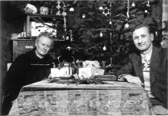 Weihnachten vor 70 Jahren, Familie Karl und Wilhelmine Böhler in Derdingen