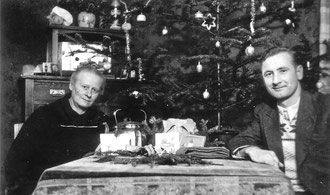 Weihnachten 1949, Familie Böhler in Derdingen