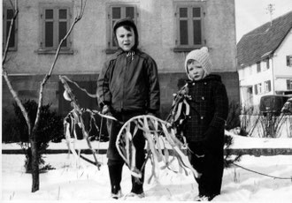 In den 50 er Jahren des vergangenen Jahrhunderts gab es manchmal noch Schnee an Lichtmess