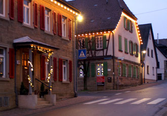 „Vorweihnachtliche Ortsmitte in Großvillars“
